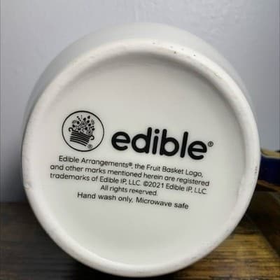 Edible Arrangements Mug Gold Handle & Beautiful Leaves 25 oz. 2021 - Thumbnail 5