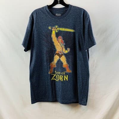 Funko Mens Son of Zorn Graphic T-Shirt Size X-Large Gray - Thumbnail 3