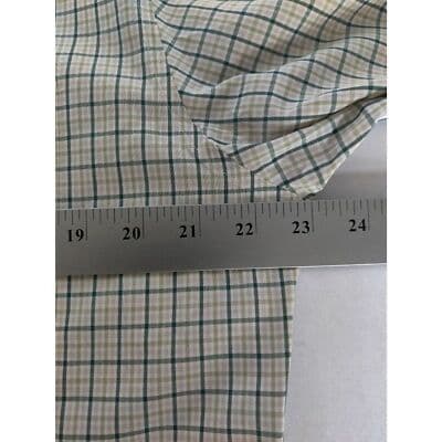 Mens Dockers Dress Checker Button Down Collar Long Sleeve Shirt Medium - Thumbnail 7
