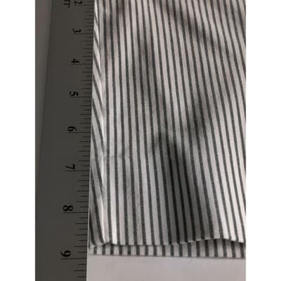 Hilary Radley Womens Pull On Short Pants Comfort Striped Blue White Size XXL - Thumbnail 6