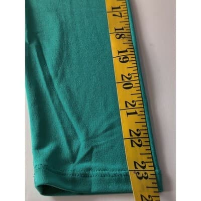 Gabriella Rossi Teal Green Waterfall Cardigan Tank Top Set Size S - Thumbnail 7