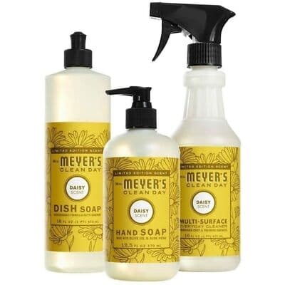 Mrs. Meyer's Clean Day Kitchen Essentials Set, Includes: Hand Soap, Dish Soap - Image 1