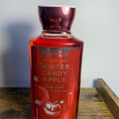 Bath & Body Works Winter Candy Apple Body Wash 10 fl oz Unisex - Image 1