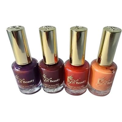 Gel Beauty Imperial Gel Shine Effect Nail Polish Set 4 Colors - Thumbnail 7