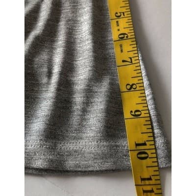 Madewell Women's Top Scoop Neck Short Sleeve 100% Viscose Gray Size Medium - Thumbnail 7