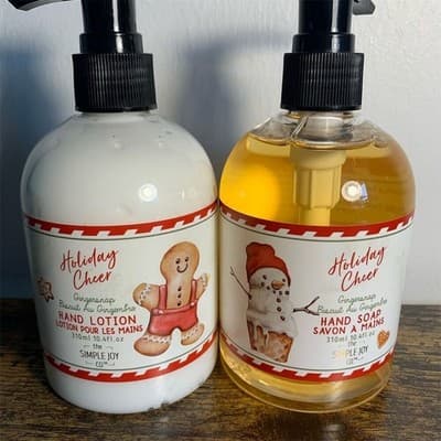 Gingersnap Scented Bath Gift Set 620ml Unisex - Image 1