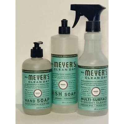 Mrs Meyers Clean Kitchen Basics Set includes our Basil scent - Thumbnail 4