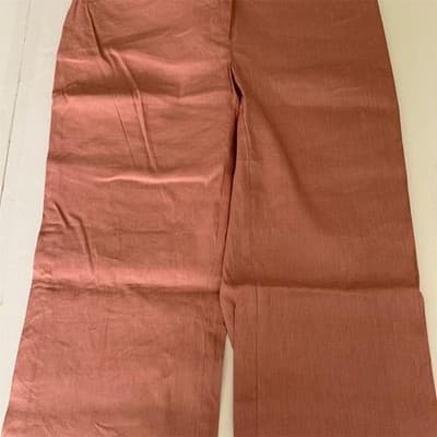 Apt. 9 Women's Stretch Pants Size 4 Pink Straight-Leg Casual - Thumbnail 2