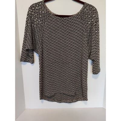 Womens SJS Knit Top Stud Detail on Shoulds and Sleeves Sz M - Thumbnail 10