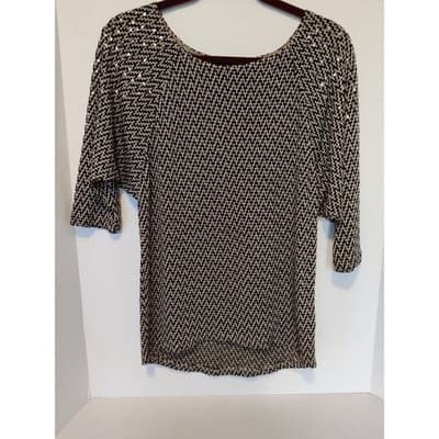 Womens SJS Knit Top Stud Detail on Shoulds and Sleeves Sz M - Thumbnail 3