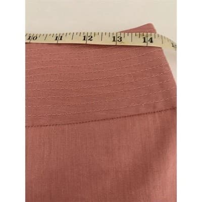 Apt. 9 Women's Stretch Pants Size 4 Pink Straight-Leg Casual - Thumbnail 8