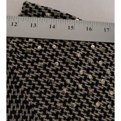 Womens SJS Knit Top Stud Detail on Shoulds and Sleeves Sz M - Thumbnail 6