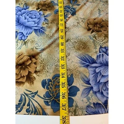 Michael Taylor Apparel Floral Wrap Dress Long Sleeve V Neck Midi - Thumbnail 10