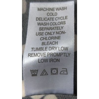 Ellos Black White Circle Dot Print Smooth Slinky Knit Trapeze Dress - Thumbnail 6