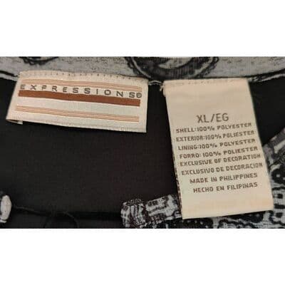 VTG. Women Expressions Maxi Dress Gray Size XL - Thumbnail 3