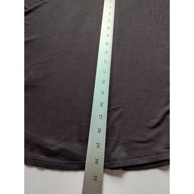 NWT Free to Live Long Sleeve Mini Smock Black Dress M - Thumbnail 9