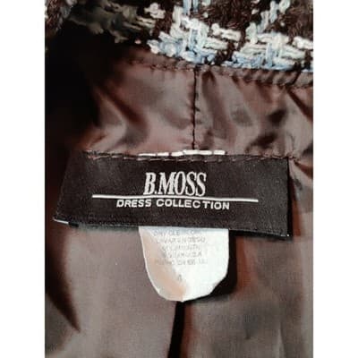 B. MOSS Dress Collection Womens Sweater Long Sleeve Button Up Size 4 - Thumbnail 4