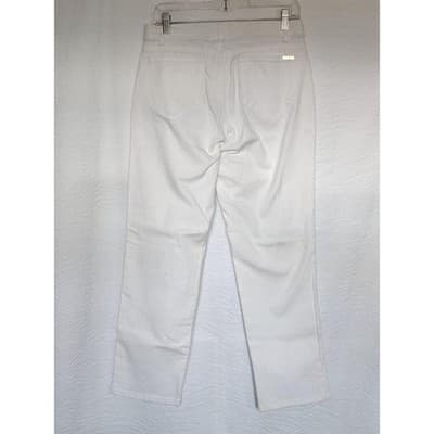 JM Collections Petite Jeans White 30 - Thumbnail 4
