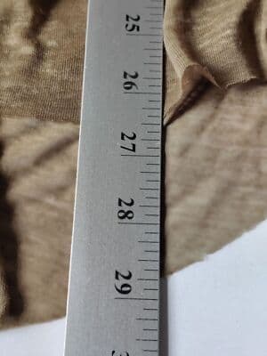 VTG. Rewash Juniors Large Boho Green Smocked Flutter Sleeve High Low Burnout Top - Thumbnail 12