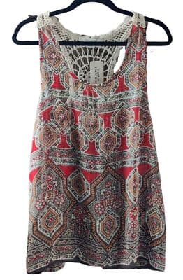 VTG. Forever 21 Women's Size Medium T-Back Tank Top - Image 1