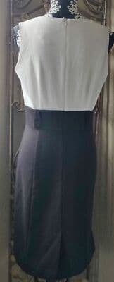 Vintage Sheri Martin Black and White work-a-day dress and jacket - Thumbnail 3