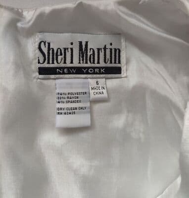 Vintage Sheri Martin Black and White work-a-day dress and jacket - Thumbnail 12