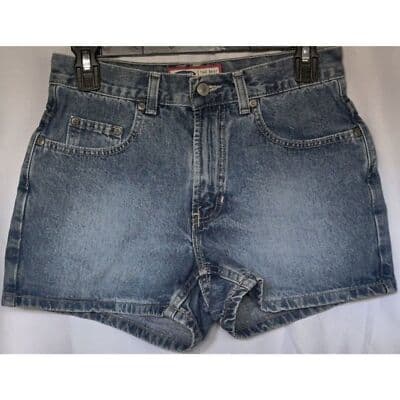 Old Navy Blue Jean Co. Denim Jeans Shorts Size 4 - Thumbnail 5