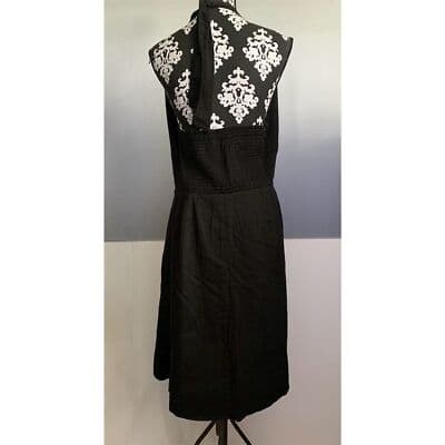 Jonathan Martin Studio Women's Black Halter A-Line Dress Size 14 - Thumbnail 6