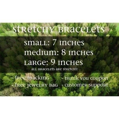 MED Healing Crystal Stone Bracelet Natural Jewelry, Gemstone Bracelet Womens - Thumbnail 5