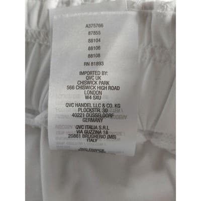 Isaac Mizrahi Live! Plus Size Tall Wide Leg Knit Lace Pants-White-XLT A375766 - Thumbnail 8