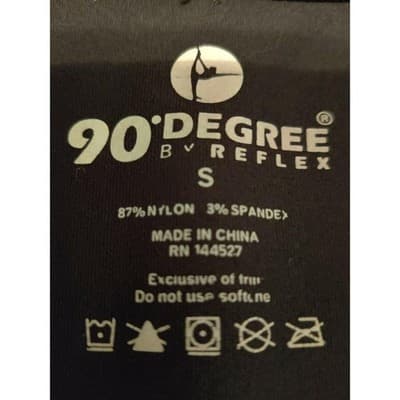 90 Degree By Reflex Women's Full Zip Up Jacket With Pockets Black Size Small - Thumbnail 4