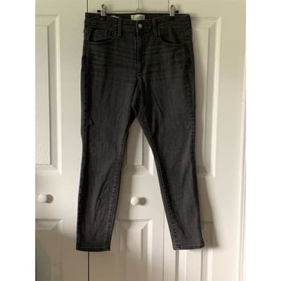 Universal Thread Women's High Rise Skinny Jeans Gray Size 8 - Thumbnail 4