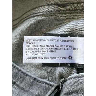 Universal Thread Women's High Rise Skinny Jeans Gray Size 8 - Thumbnail 8