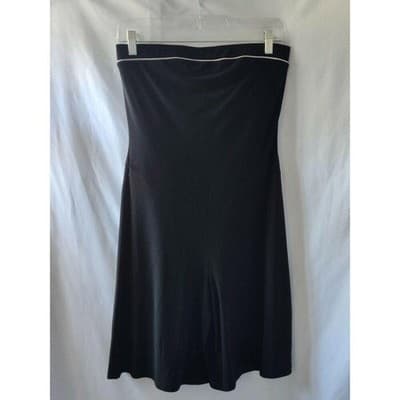 White House Black Market Strapless Cropped Jumpsuit Size Small - Image 1