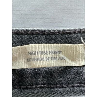 Universal Thread Women's High Rise Skinny Jeans Gray Size 8 - Thumbnail 5