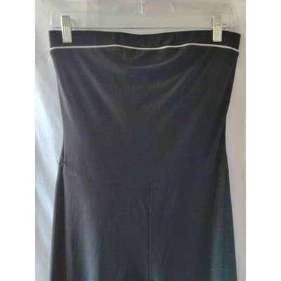 White House Black Market Strapless Cropped Jumpsuit Size Small - Thumbnail 2