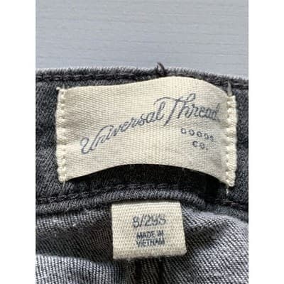 Universal Thread Women's High Rise Skinny Jeans Gray Size 8 - Thumbnail 6