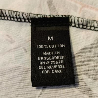 NWT Westy Womens Floral Print Tank Top Sleeveless Black/White Size Medium - Thumbnail 10