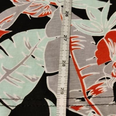 NWT Westy Womens Floral Print Tank Top Sleeveless Black/White Size Medium - Thumbnail 9