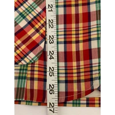 Vintage 70s JBJ Plaid Seersucker Blazer Women Size 13/14 Multicolor - Thumbnail 8