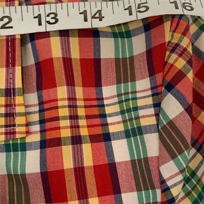 Vintage 70s JBJ Plaid Seersucker Blazer Women Size 13/14 Multicolor - Thumbnail 10