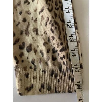 Chico's Women's Animal Print Leopard Button Front Cardigan Size 0 Multicolor - Thumbnail 9