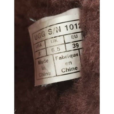 Ugg Australia Women's Classic Short Leather Embossed Croco Boots Size 8 1012900 - Thumbnail 10