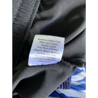 LOT OF 2 Coral Bay Energy Men's 1X Black Athletic Shorts Elastic Waist Casual - Thumbnail 6