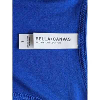 Bella Canvas Royal Blue Womens Cruise Graphic Tank Top L Magic Moments Trip - Thumbnail 6