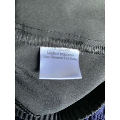 LOT OF 2 Coral Bay Energy Men's 1X Black Athletic Shorts Elastic Waist Casual - Thumbnail 3