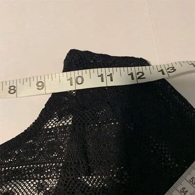 Hollister Women's XS Black Lace Long Sleeve Blouse Casual Fall Top - Thumbnail 4