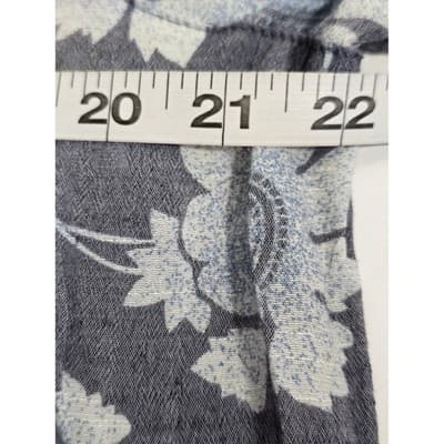 christopher & banks Petite PXL Floral Stripe 3/4 Sleeve V-Neck Tunic Top - Thumbnail 7