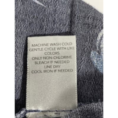 christopher & banks Petite PXL Floral Stripe 3/4 Sleeve V-Neck Tunic Top - Thumbnail 4