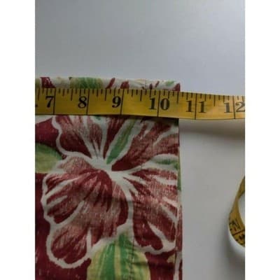 Pierre Cardin Mens Hawaiian Short Sleeve Button Shirt Floral 100% Cotton Size M - Thumbnail 9